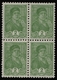 Russia / Sowjetunion 1938 - Mi-Nr. 673 I A ** - MNH - 4er-Block - Freimarke (II) - Unused Stamps