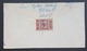 BL Lebanon Xtrmly Rare 1948 & 1950 Rare Cancels And Clear Strikes On Two Covers, 2 Types, "KAB ELIAS" Alphabets & "KABBE - Libanon