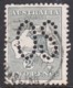 Australia 1913 Kangaroo 2d Grey 1st Watermark Perf Large OS Used - Used Stamps