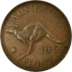 Monnaie, Australie, George VI, Penny, 1952, TTB, Bronze, KM:43 - Penny