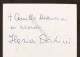 Cinema Televisione - Autografo Dell'attrice Ilaria Occhini - Anni '60 - Altri & Non Classificati