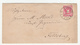 J.P. Jensky Buchbinderei Littau Letter Cover Travelled 1884 Littau (Litovel) To Feldsberg B190715 - Storia Postale