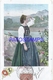 115552 SWITZERLAND SCHAFFHAUSEN HERALDRY & COSTUMES WOMAN CIRCULATED TO URUGUAY POSTAL POSTCARD - Hausen Am Albis 