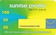 Prepaid, Mobil Recharge: Sunrise Pronto 50 - Schweiz