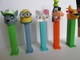 PEZ, FIVE DISPENSERS - Pez