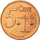 United Kingdom , Fantasy Euro Patterns, 5 Euro Cent, 2003, SPL, Copper Plated - Prove Private