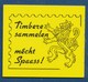 LUXEMBURG Markenheft Mi. 2 Postfr. Wappen Löwe - Booklets