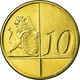 Gibraltar, Fantasy Euro Patterns, 10 Euro Cent, 2004, FDC, Laiton - Privéproeven