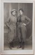 Carte Photo 2 Femmes Ouvrières Poudrerie De Pont-de-Buis ??? Combinaison Cravate Guerre 14-18 WW1 - Guerre 1914-18