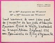 Carte FAIRE-PART De FIANCAILLES Mr Mme JACQUES & GILLES DE WAILLY Bagatelle 75016 Paris - Engagement