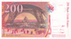 FAY 75/02 - 200 FRANCS EIFFEL  - 1996  TTB +  Alphabet B - 200 F 1995-1999 ''Eiffel''