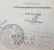 LNPC - Lebanon 1988 Very Rare Handstamp 5000L Passport Revenue Stamp (out Of Stock From Civil War) - Lebanon