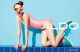 ALDO Advertising Postcad Sexy Girl - Size 15x10 Cm. Aprox. - Publicidad