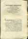 Regno Di Sardegna Decreto 1819 Pagine 8 Prezzo Trasporti Militari - Decreti & Leggi