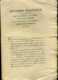 Regno Di Sardegna Decreto 1819 Pagine 5 Rapporti Con La Francia - Decreti & Leggi