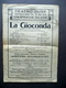 Foglio Volante Teatro Duse La Gioconda Melodramma Gorrio Ponchielli 1916 - Non Classificati