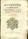 Regno Di Sardegna Decreto 1818 Pagine 4 Tariffe Del Tabacco - Decreti & Leggi