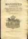 Regno Di Sardegna Decreto 1818 Pagine 10 Pedaggio Ponte Della Bolmida Alessandria - Decrees & Laws