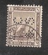 Perfin Perforé Firmenlochung Egypt SG 84 TC&S  Thomas Cook And Son - 1915-1921 British Protectorate