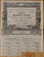 Ligne Internationale D'Italie Par Le Simplon - Obligation 525 F - 1868 (N°75059) - Ferrocarril & Tranvías