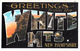 Large Letters - Greetings From White Mountains New Hampshire NH - VG Condition - 2 Scans - Greetings From...