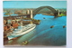Harbour Bridge With Liner Canberra From A.M.P. Building, Sydney, N.S.W. Australia, 1969 - Sydney