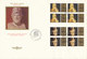 Vatican FDC 29-9-1977 Classic Art Sculpture Complete Set Of 6 In Block Of 4 On 3 Covers With Cachet - FDC