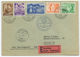 1939 Liechtenstein Ballonpost Eil Brief Vaduz Nach Bäretswil Zürich Schweiz  ►RAR◄ - Poste Aérienne
