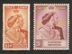 NORTHERN RHODESIA 1948 SILVER WEDDING SET UNMOUNTED MINT Cat £110+ - Northern Rhodesia (...-1963)