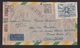 Brazil: Registered Airmail Cover To USA, 1945, 2 Stamps, Peace, Censored, Censor Label & Cancel, War (minor Damage) - Brieven En Documenten