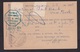 Mexico: Stationery Postcard To USA, 1923, 1 Extra Stamp, From National Bank Merida (discolouring At Back) - Mexico