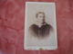 Portrait Femme  Cdv Photo Photographie Gustave A Waber Bucarest - Personnes Anonymes