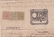F-EX16303 ESPAÑA SPAIN 1896 REVENUE NOTARIOS ESCRIBANOS NOTARIES LAWYER . BURGOS 3 Ptas. SERIE P. - Revenue Stamps