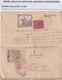 F-EX16320 ESPAÑA SPAIN 1882 REVENUE NOTARIOS ESCRIBANOS . BURGOS 3 Ptas. SERIE T + CUBA TIMBRE MOVIL REVENUE USE - Revenue Stamps