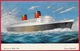 CPA Bateau PAQUEBOT "QUEEN ELIZABETH" Cunard White Star ** Ship - Paquebots