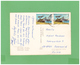 1979 ESPANA AIR MAIL POSTCARD WITH 2 STAMPS TO SWISS - Cartas & Documentos