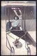 CARTE PHOTO MONTAGE SURREALISME - JOLIE FILLETTE SUR AVION - Circulée 1911 - Portraits