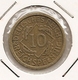 GERMANY ALLEMAGNE ALEMANHA 10 REICHPFENNIG 1934 WEINMAR REPUBLIC RARE ET RARE ETAT 257 - 10 Reichspfennig