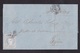 Spain: Folded Letter San Sebastian To Gijon, 1870, 1 Stamp, Queen (minor Damage: Fold, See Scan) - Brieven En Documenten