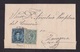 Spain: Folded Letter, 1877, 2 Stamps, King (minor Damage, See Scan) - Brieven En Documenten