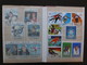 Delcampe - Huge Collection Of 155 Used Stamps On Topic Winter Sport With Album Ski Hockey Ce Skating, Bob, Speed Skating, Ski Jump - Hiver