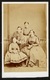 Photo-carte De Visite / CDV / Family / Famille / Photographer / Walter Damry / Liège / 2 Scans - Anciennes (Av. 1900)