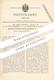 Original Patent - Joh. Heinr. Köppern , Hagen | Fr. Wilh. Köppern Auf Zeche Westhausen / Dortmund | Siebtrichter | Kohle - Historische Dokumente