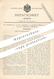 Original Patent - H. A. House , East Cowes , Insel Wight | R. R. Symon , London England | Gasheizbrenner | Gas Brenner - Historische Dokumente