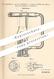 Original Patent - H. A. House , East Cowes , Insel Wight | R. R. Symon , London England | Gasheizbrenner | Gas Brenner - Historische Dokumente