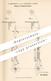 Original Patent - C. Martinot , A. Galland , Paris , Frankreich , 1896 , Ringspinnmaschine & Ringzwirnmaschine | Spinnen - Historische Dokumente