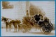 CPA CARTE PHOTO : Bel ATTELAGE De Chevaux Devant Un Grand Portail à Localiser (présence De Militaires) - A Identifier