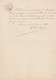 MONACO  CACHET FISCAL DU PRINCE CHARLES III  1884  ETAT SUPERBE - Fiscale Zegels