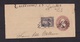 USA: Stationery Wrapper To Germany, 1 Extra Stamp, Oval Cancel 'H' (damaged, See Scan) - Andere & Zonder Classificatie