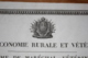 Diplome Sur Velin 1816  Ecole Royale D'economie Rurale Et Vétérinaire De LYON - Historical Documents